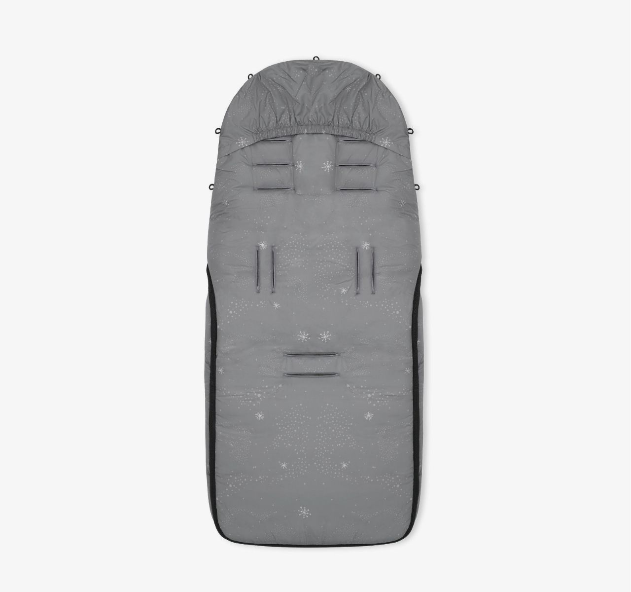 Kikka Boo Trendy zimska navlaka za kolica Galaxy grey-mekana podloga