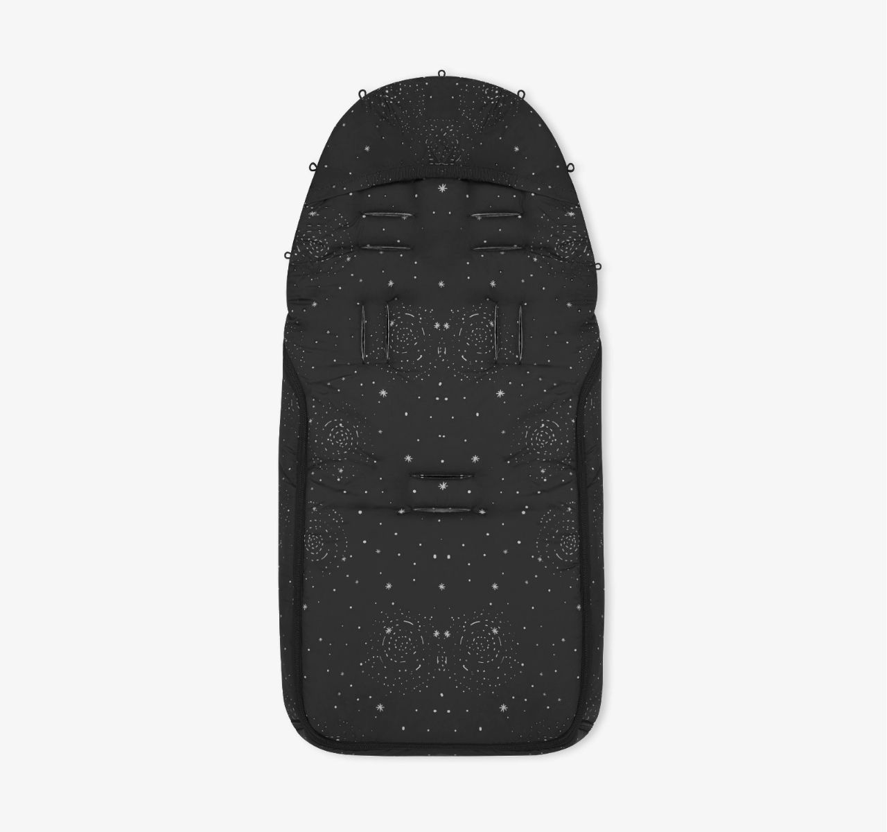 Kikka Boo Trendy zimska navlaka za kolica Galaxy black