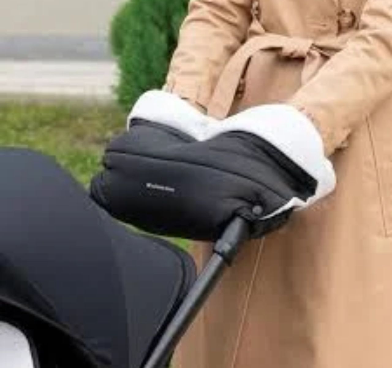   Kikka Boo Classic zimska navlaka za rukohvat Black