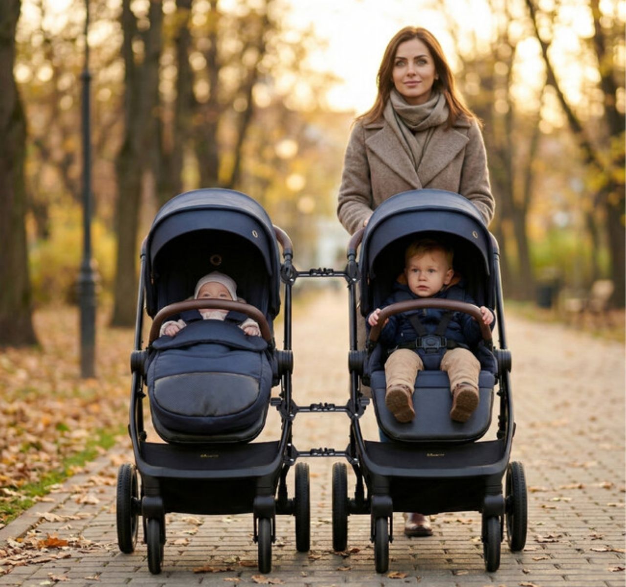 Cangaroo Twinx univerzalni konektori za spajanje dečijih kolica Crna-Happy kids