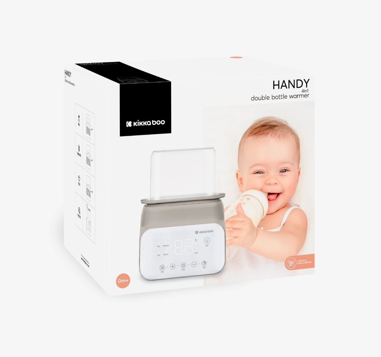   Kikka Boo Handy dvostruki Grejač sa sterilizatorom za flašice 4u1 Bežoriginalno pakovanje