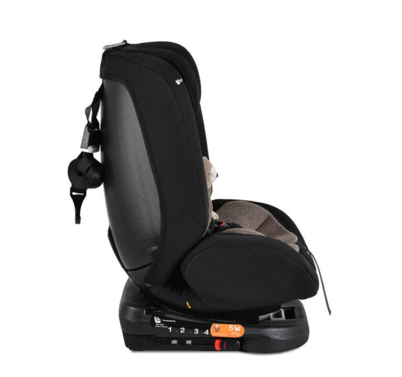 Moni I-Maxx auto sedište od 40-150cm Cool Beige-bocni pogled