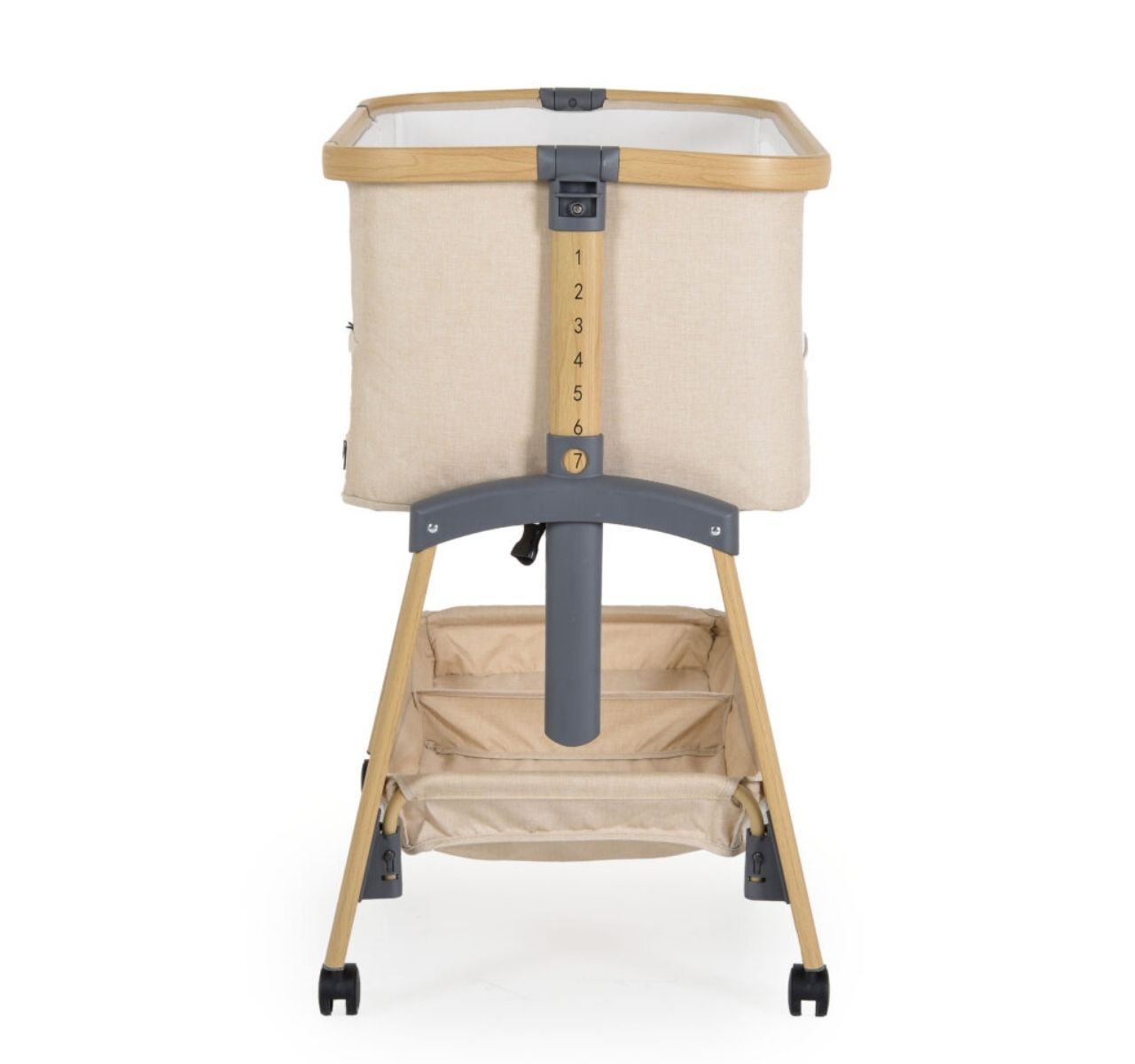 Cangaroo Amo kolevka za bebe Beige-vise polozaja po visini