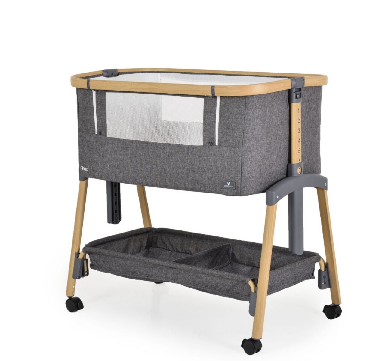 Cangaroo Amo kolevka za bebe Dark grey-bez mreze