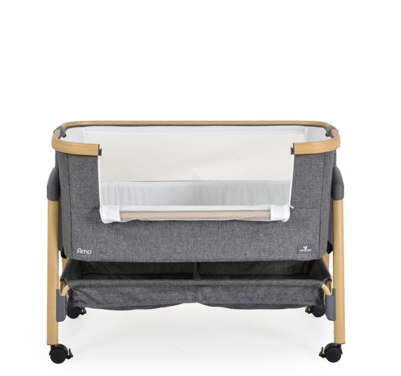 Cangaroo Amo kolevka za bebe Dark grey-otkopcana stranica