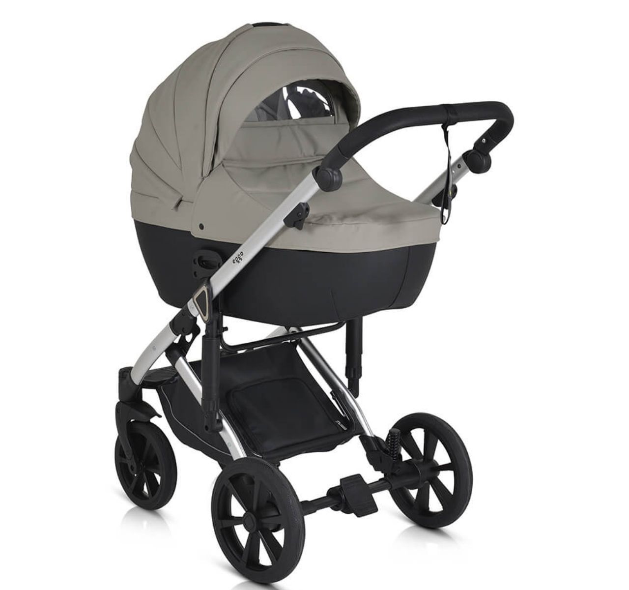 Cangaroo Eggo kolica za bebe 3u1 Pigeon grey-tvrda korpa