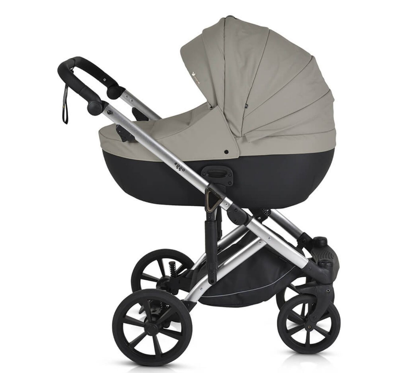 Cangaroo Eggo kolica za bebe 3u1 Pigeon grey-Happy kids