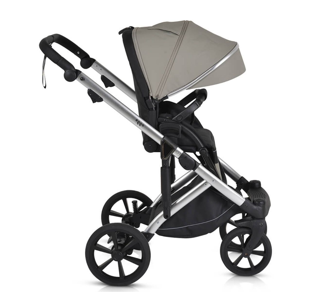 Cangaroo Eggo kolica za bebe 3u1 Pigeon grey-Happy kids