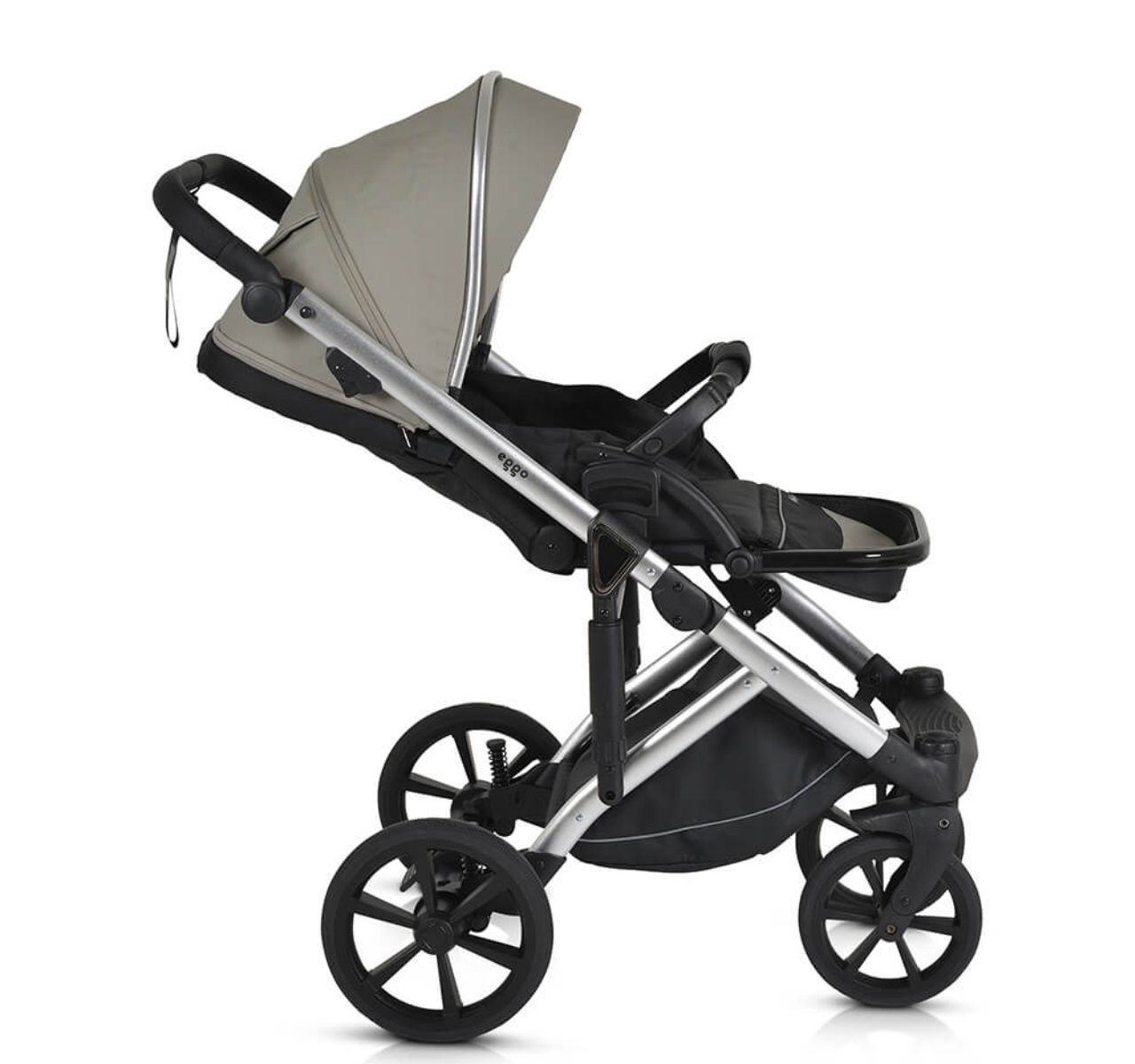 Cangaroo Eggo kolica za bebe 3u1 Pigeon grey-polozaji naslona