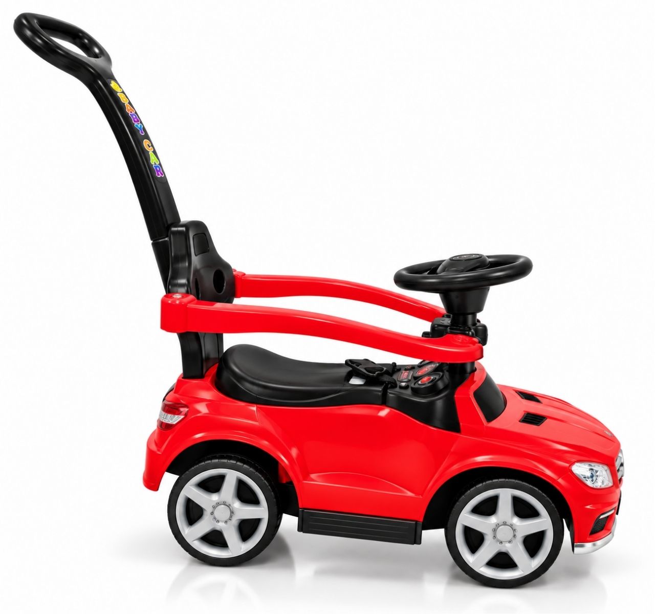 Only Baby car dečija muzička guralica Crvena-pogled sa strane
