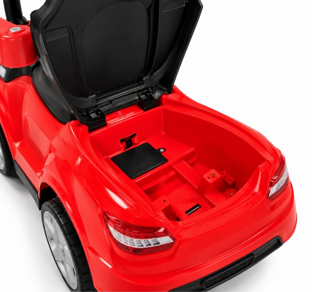 Only Baby car dečija muzička guralica Crvena-gepek