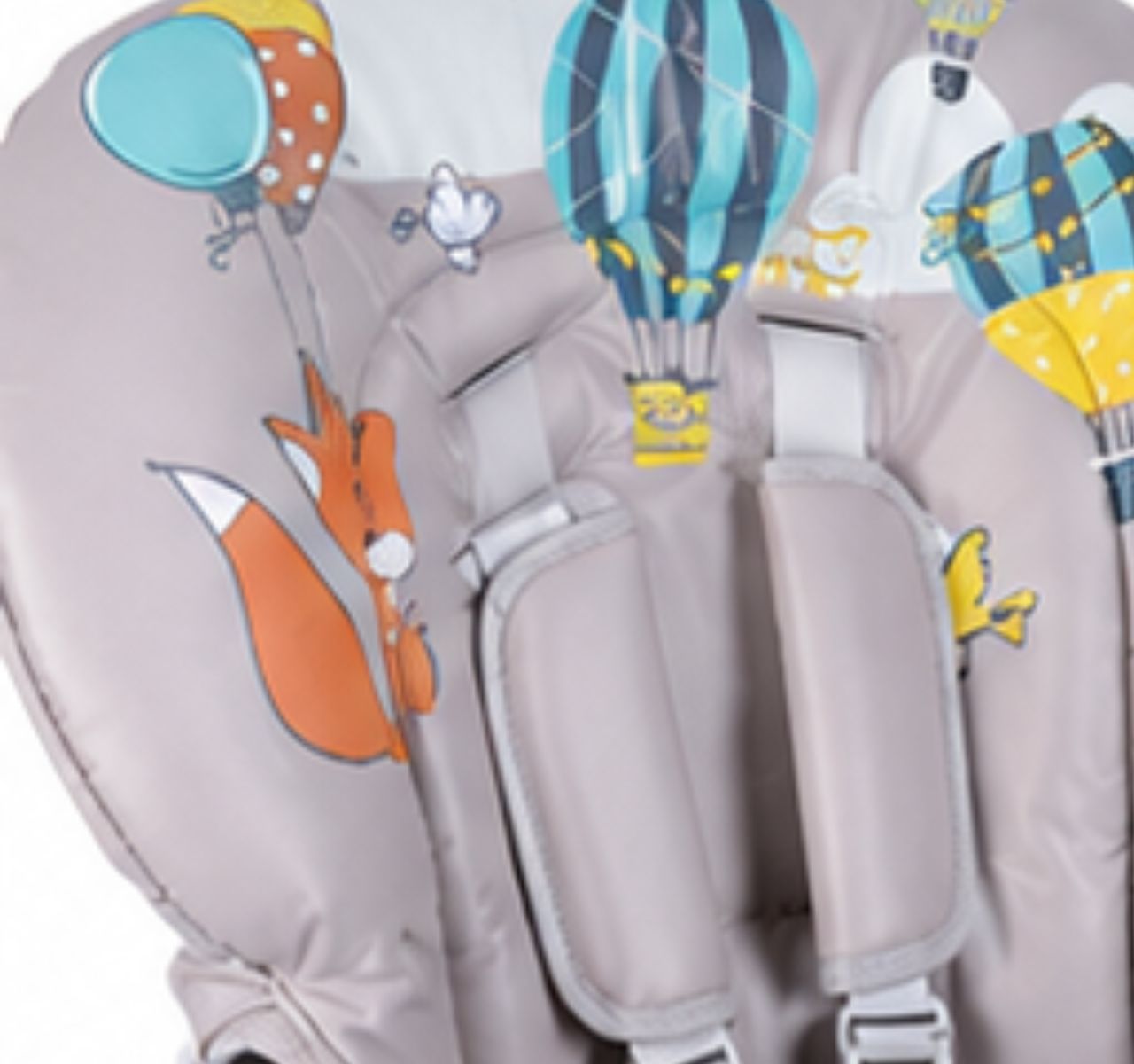 Moni Muffin hranilica za bebe Grey-dezen