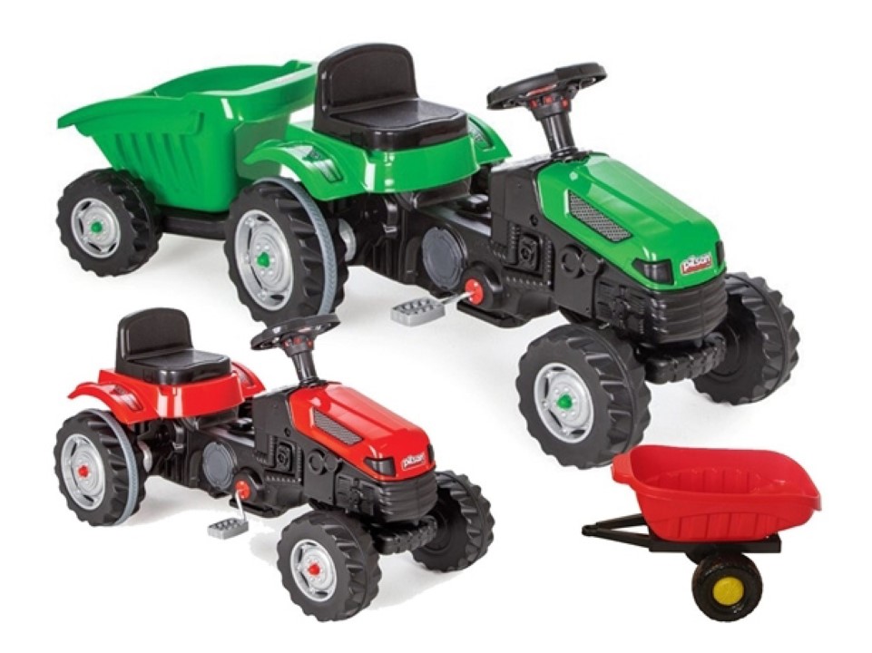Traktor sa Prikolicom na Pedale