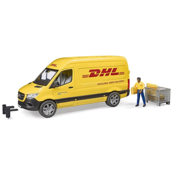 Bruder MB Sprinter DHL sa vozačem