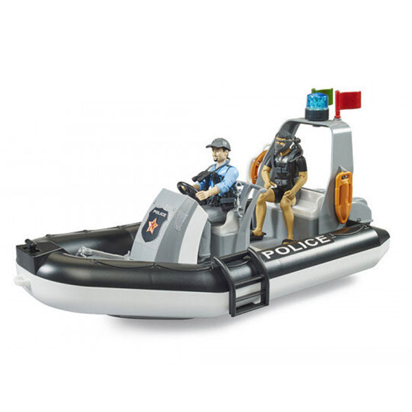 Bruder čamac policijski sa figurama