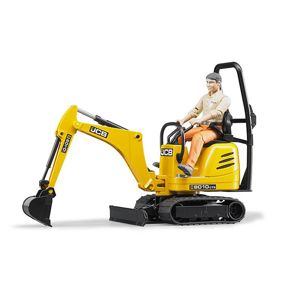 Bruder JCB mini guseničar 8010 CTS sa figurom