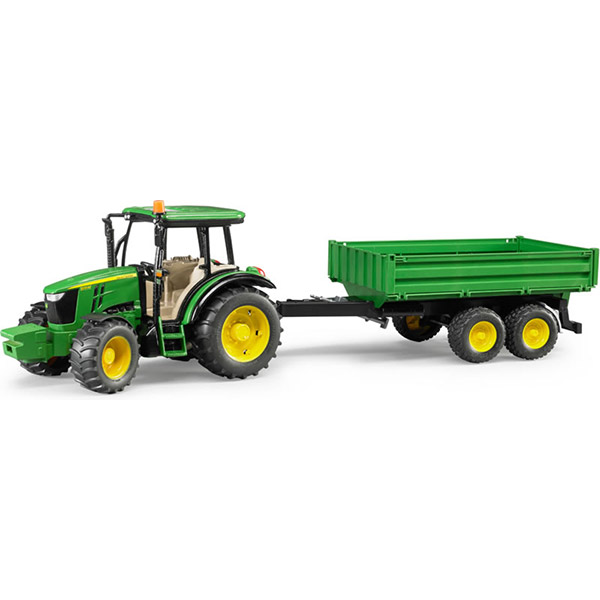 Bruder Traktor  JD sa prikolicom