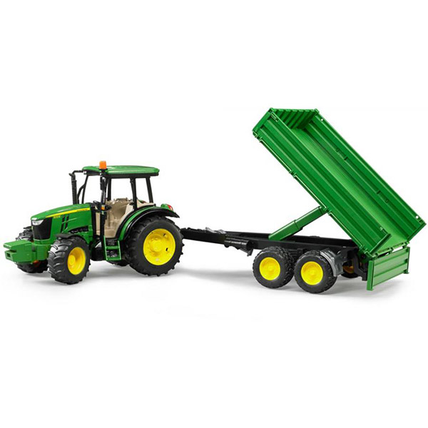 Bruder Traktor  JD sa prikolicom