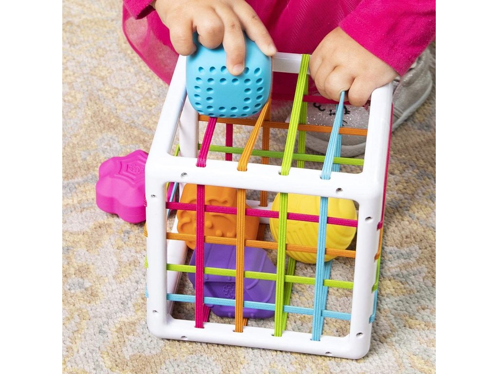 Huanger Igračka za bebe Edukativna kocka-sorter oblika