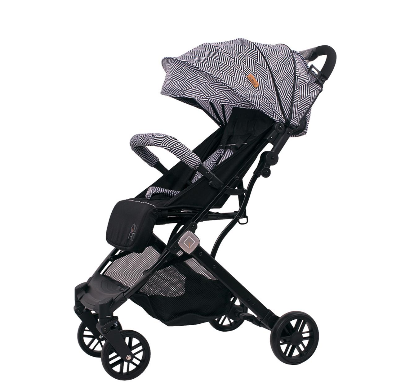 Jungle Quad kolica za bebe-Black Lines