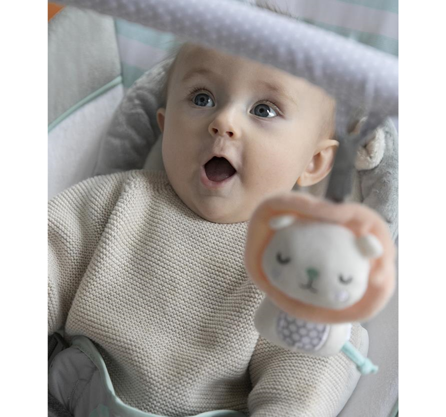 ,Ingenuity lezaljka-njihalica za bebe-Landry the Lion