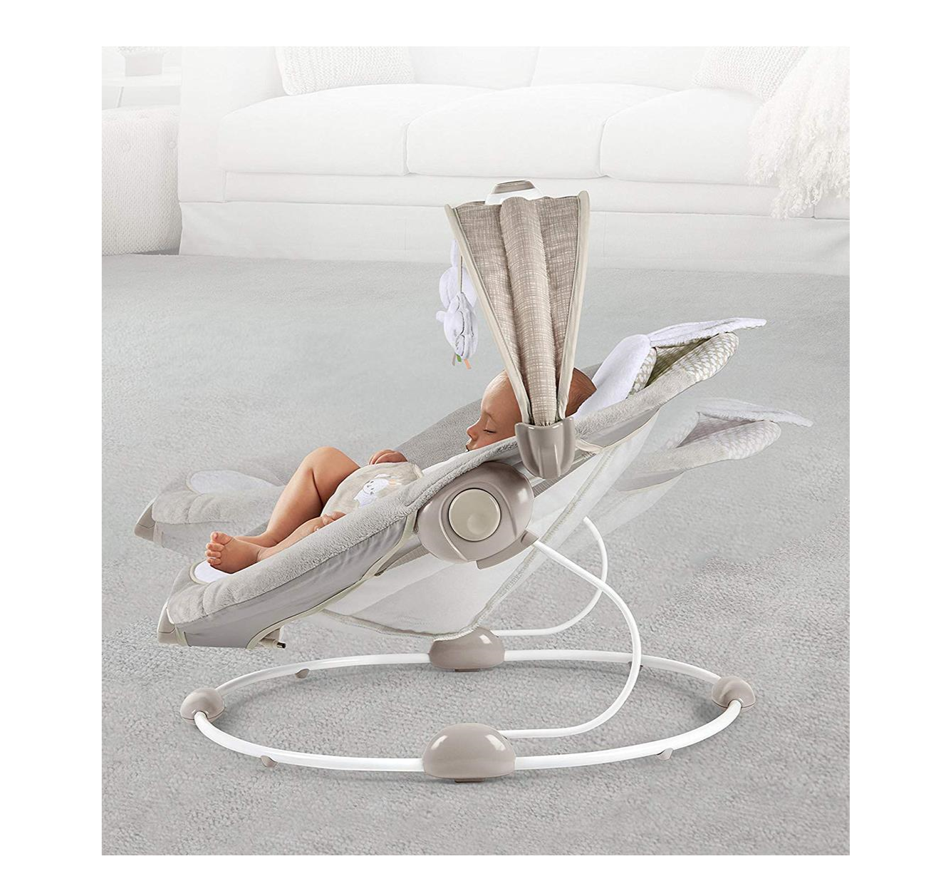 Ingenuity lezaljka njihalica za bebe InLighten Bouncer-Twinkle Tails