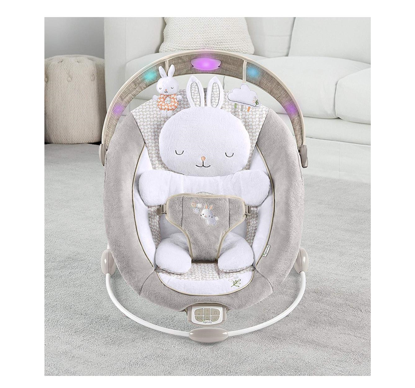 Ingenuity lezaljka njihalica za bebe InLighten Bouncer-Twinkle Tails