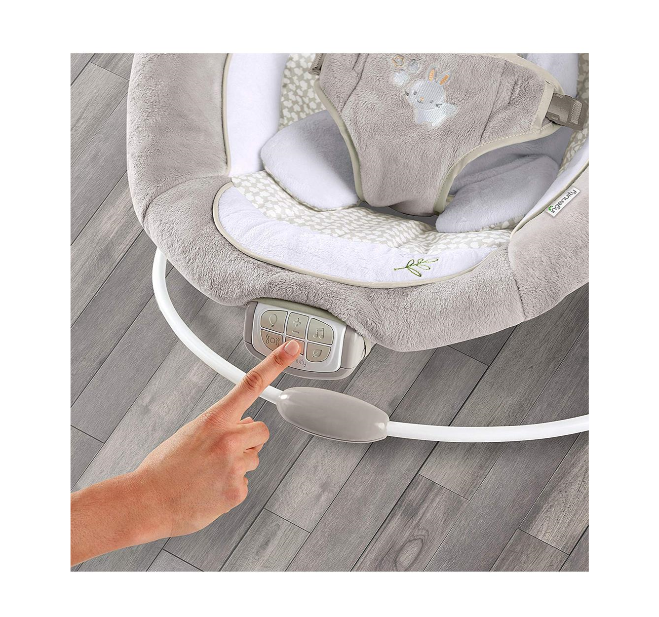 Ingenuity lezaljka njihalica za bebe InLighten Bouncer-Twinkle Tails