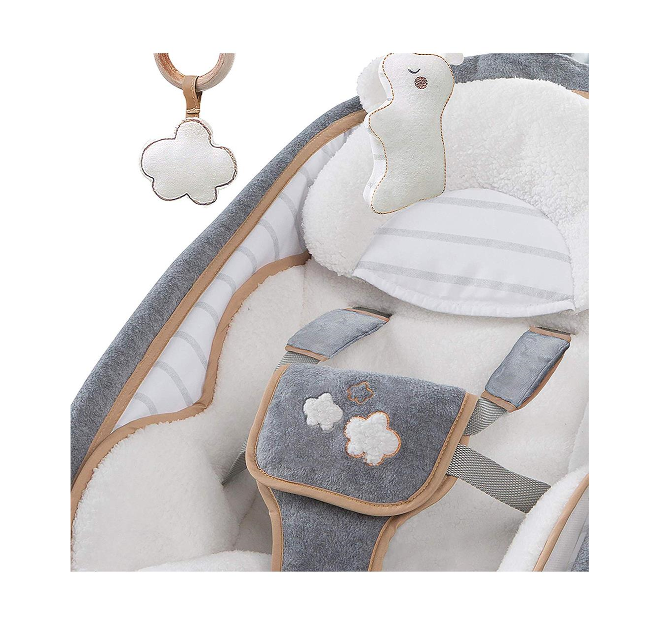Ingenuity lezaljka-njihalica Boutique Collection Rocking Seat Bella Teddy