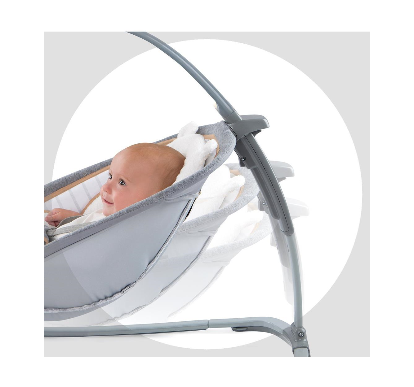 Ingenuity lezaljka-njihalica Boutique Collection Rocking Seat Bella Teddy