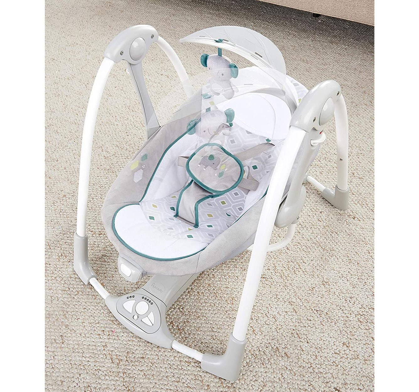 Ingenuity elektricna ljuljaska Convertme Swing 2-Seat Nash