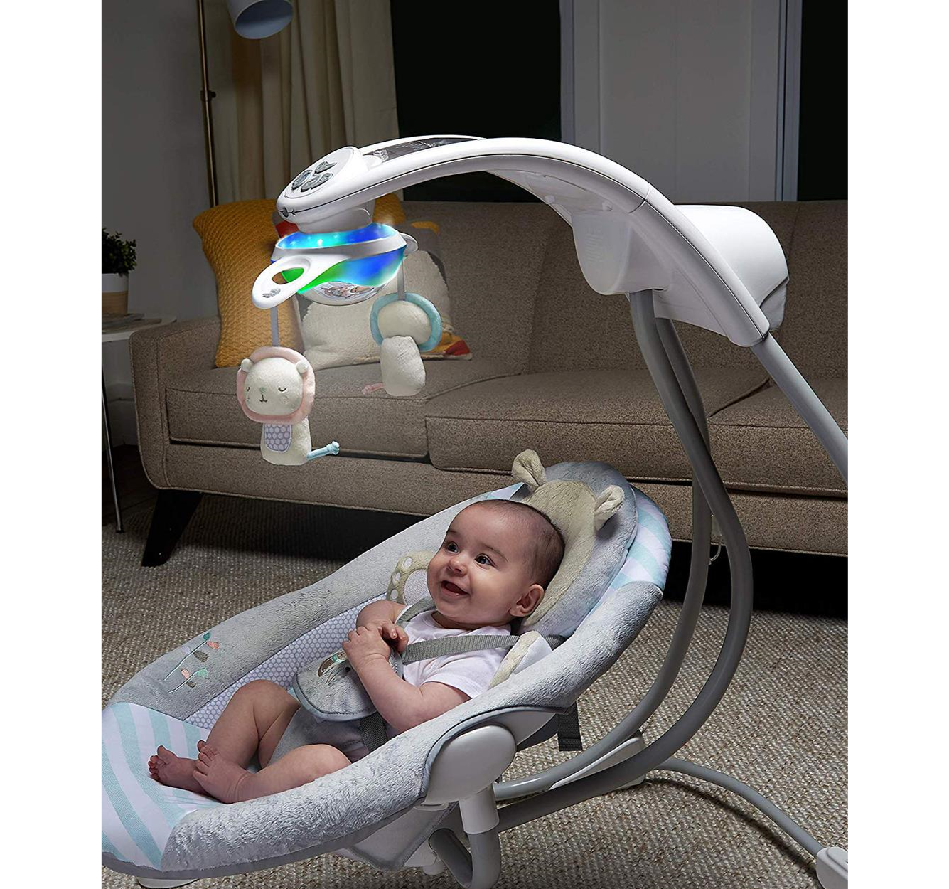 Ingenuity elektricna ljuljaskaIn Lighten-Landry The Lion