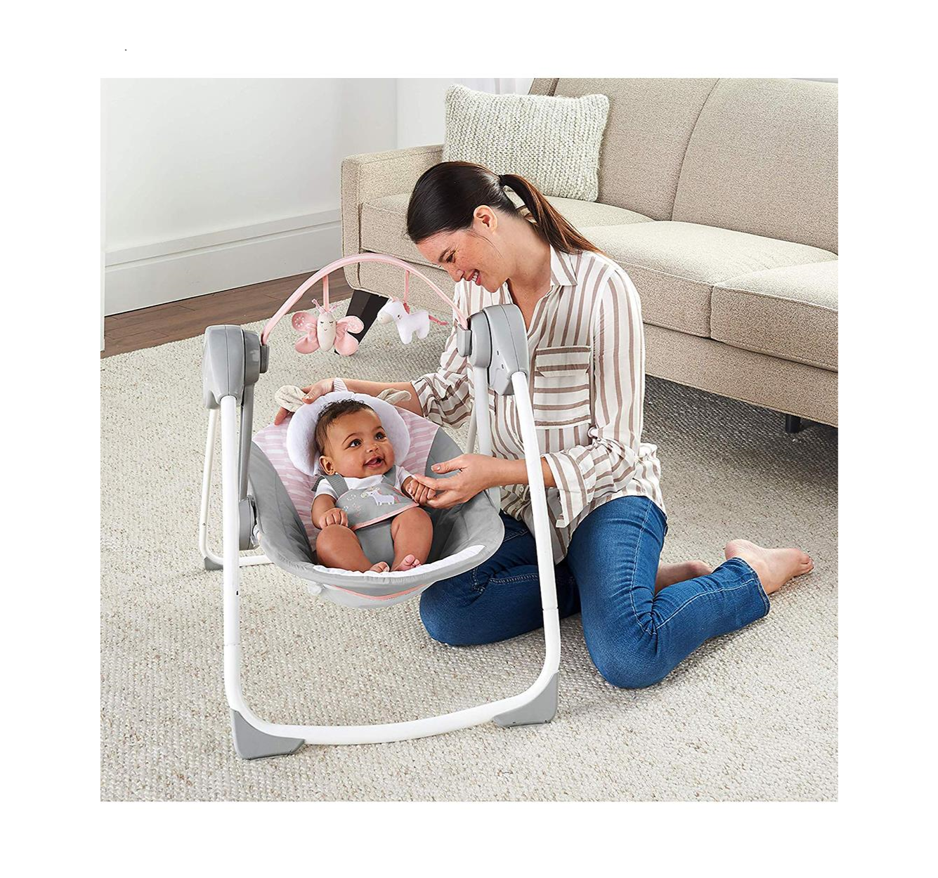 Ingenuity elektricna njihalica Swing Baby Chair Audrey PS Update