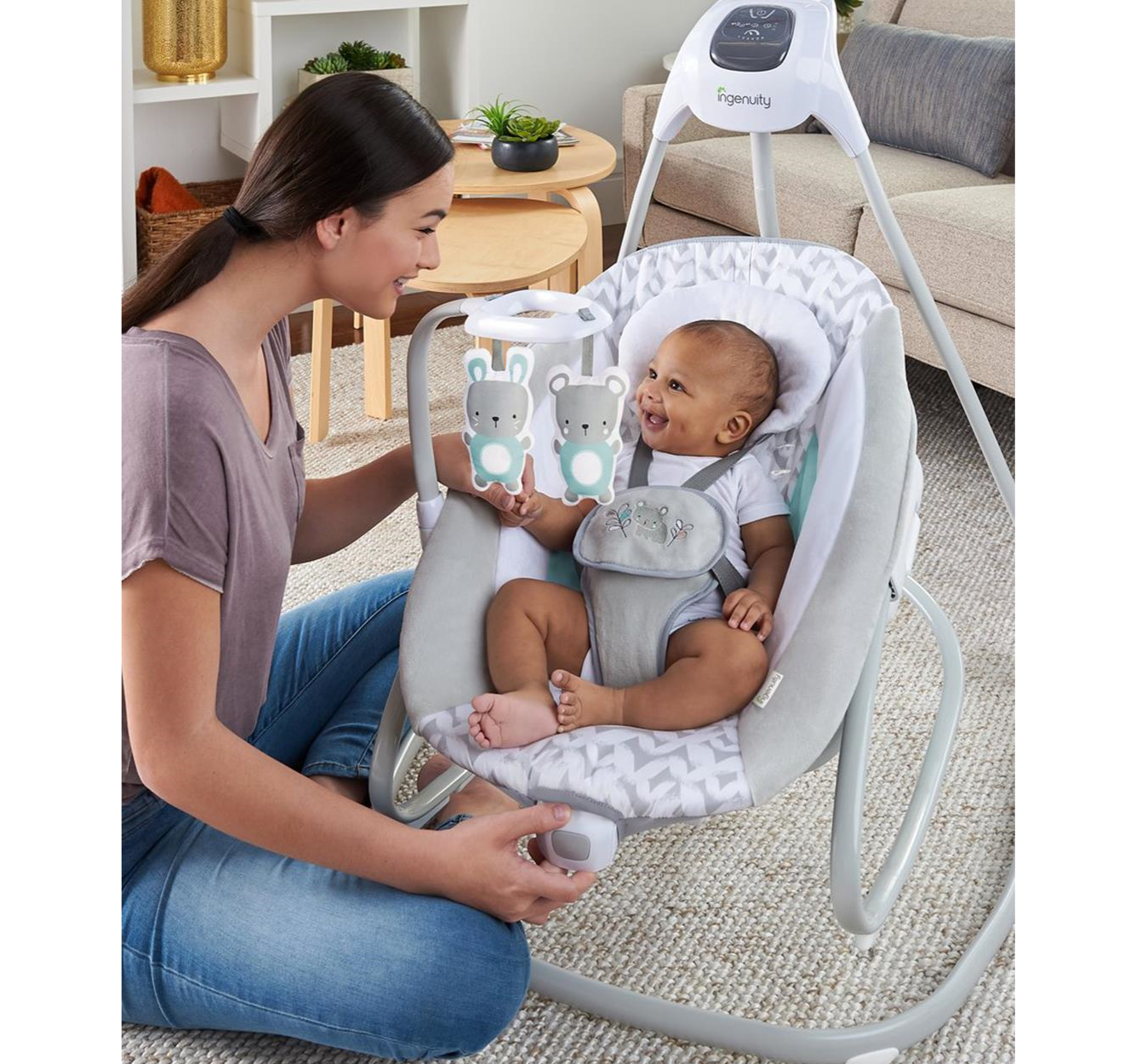 Ingenuity elektricna ljuljaska Simple Comfort Cradling
