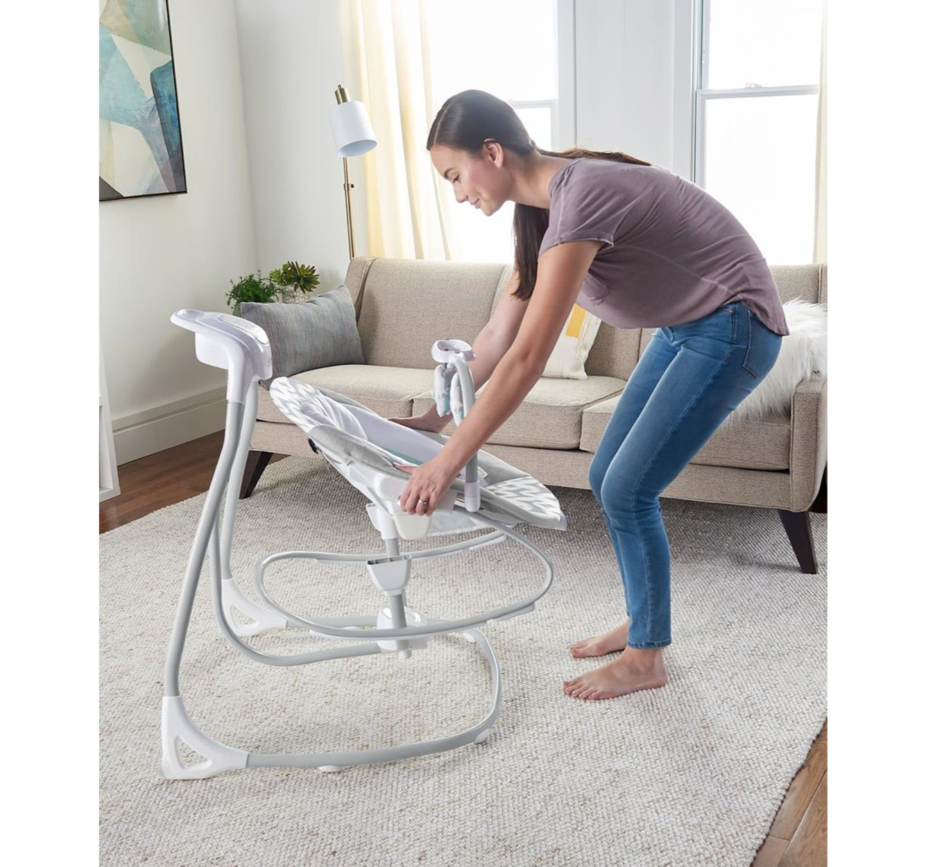 Ingenuity elektricna ljuljaska Simple Comfort Cradling