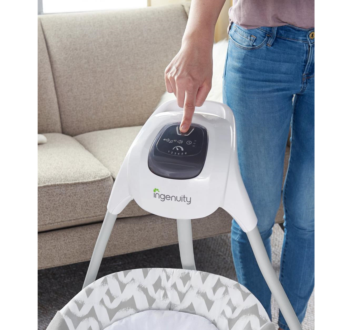 Ingenuity elektricna ljuljaska Simple Comfort Cradling