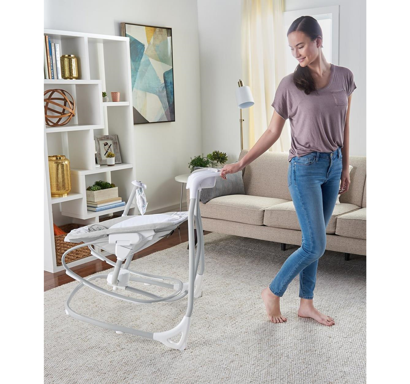 Ingenuity elektricna ljuljaska Simple Comfort Cradling