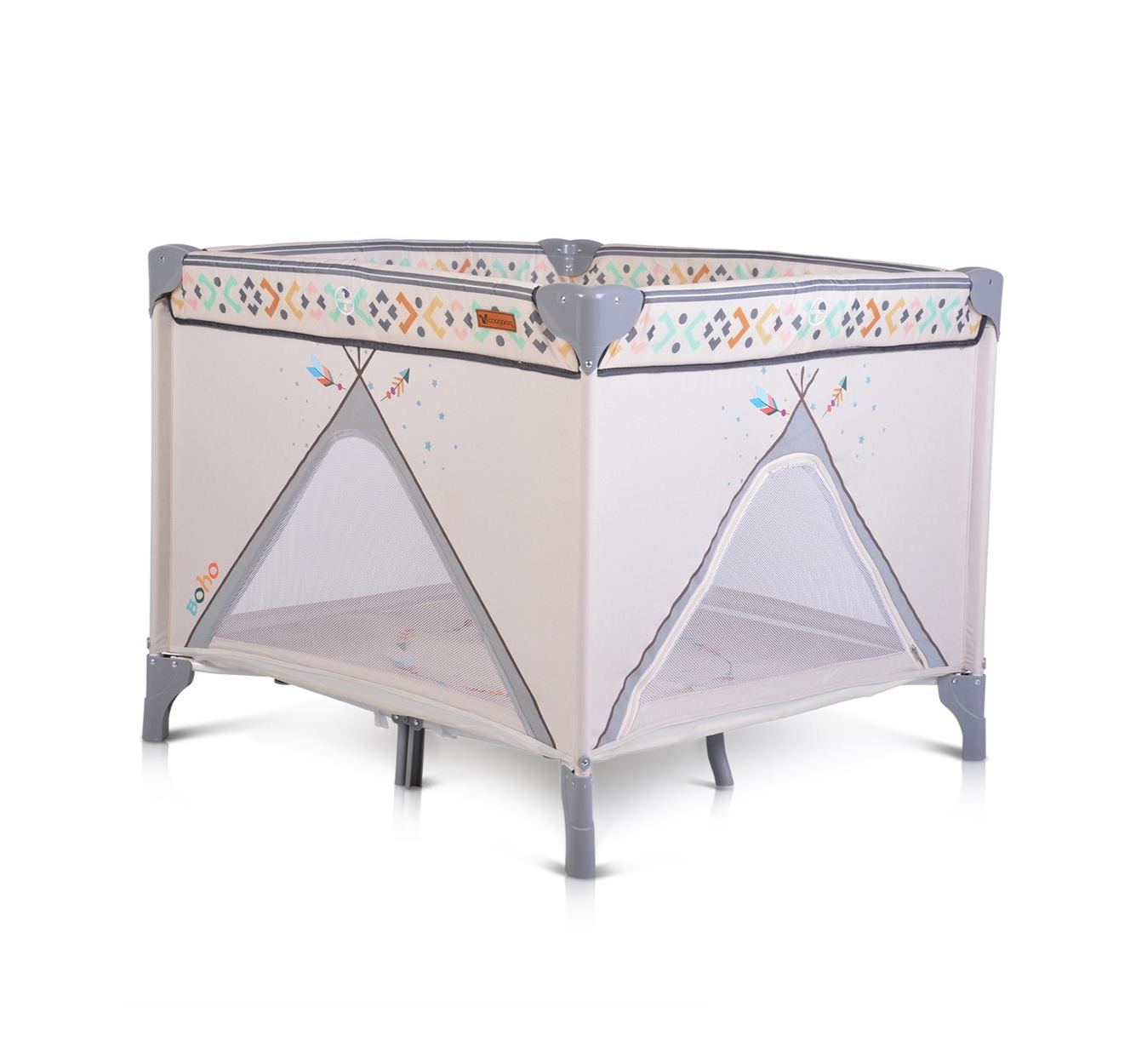 Cangaroo ogradica za bebe Boho -Beige