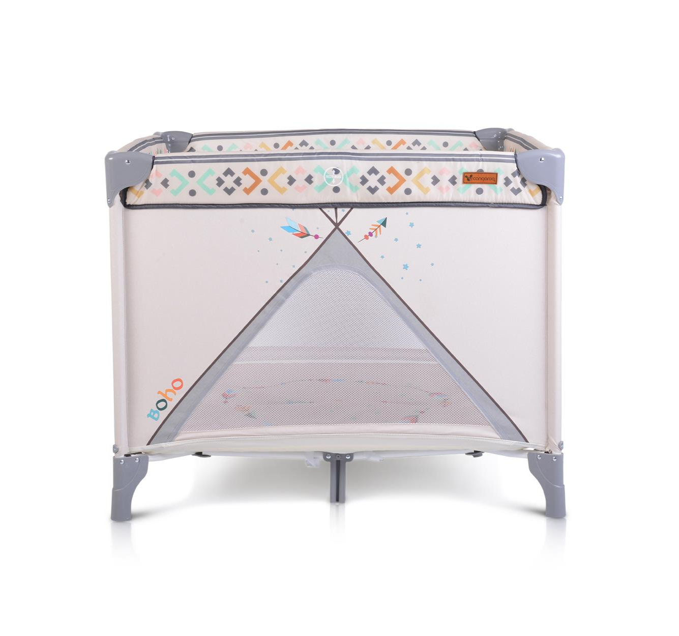 Cangaroo ogradica za bebe Boho -Beige