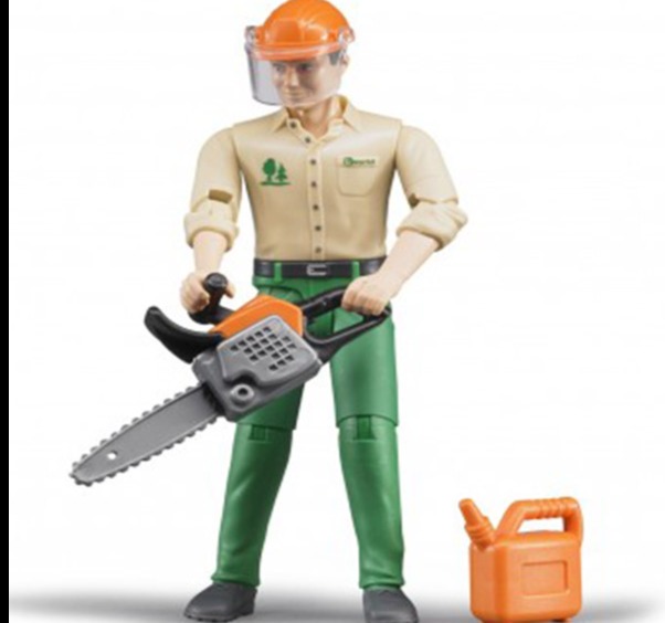 Bruder Figura šumar sa testerom