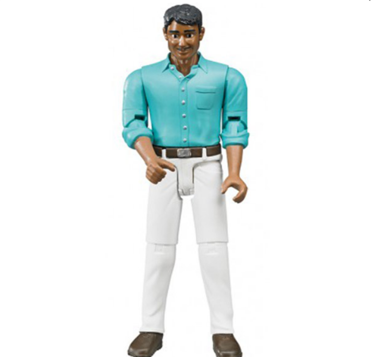 Bruder figura čovek braon jeans