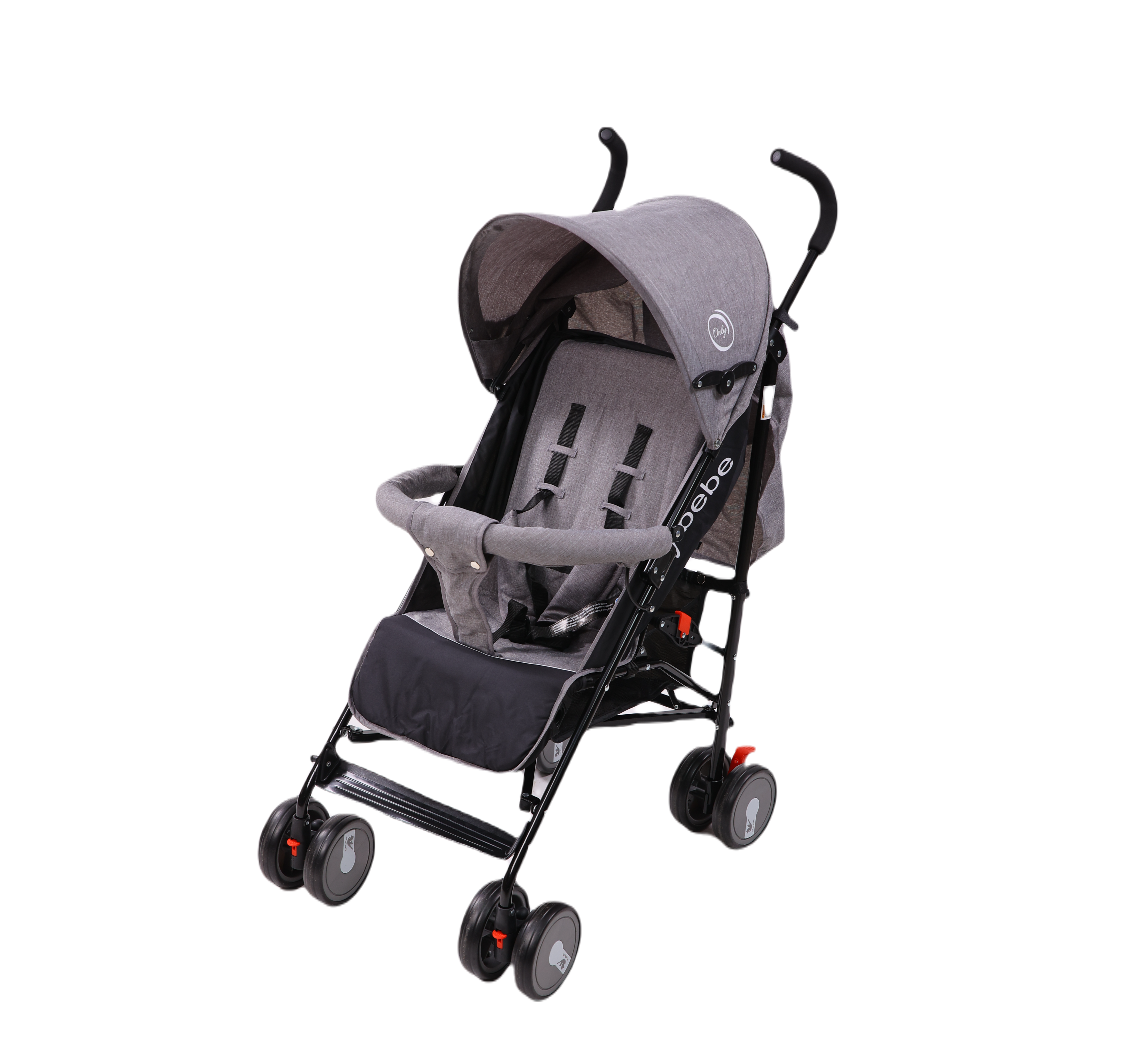 Only Bebe Višepoložajna Kišobran kolicaza bebe-Tamno Siva