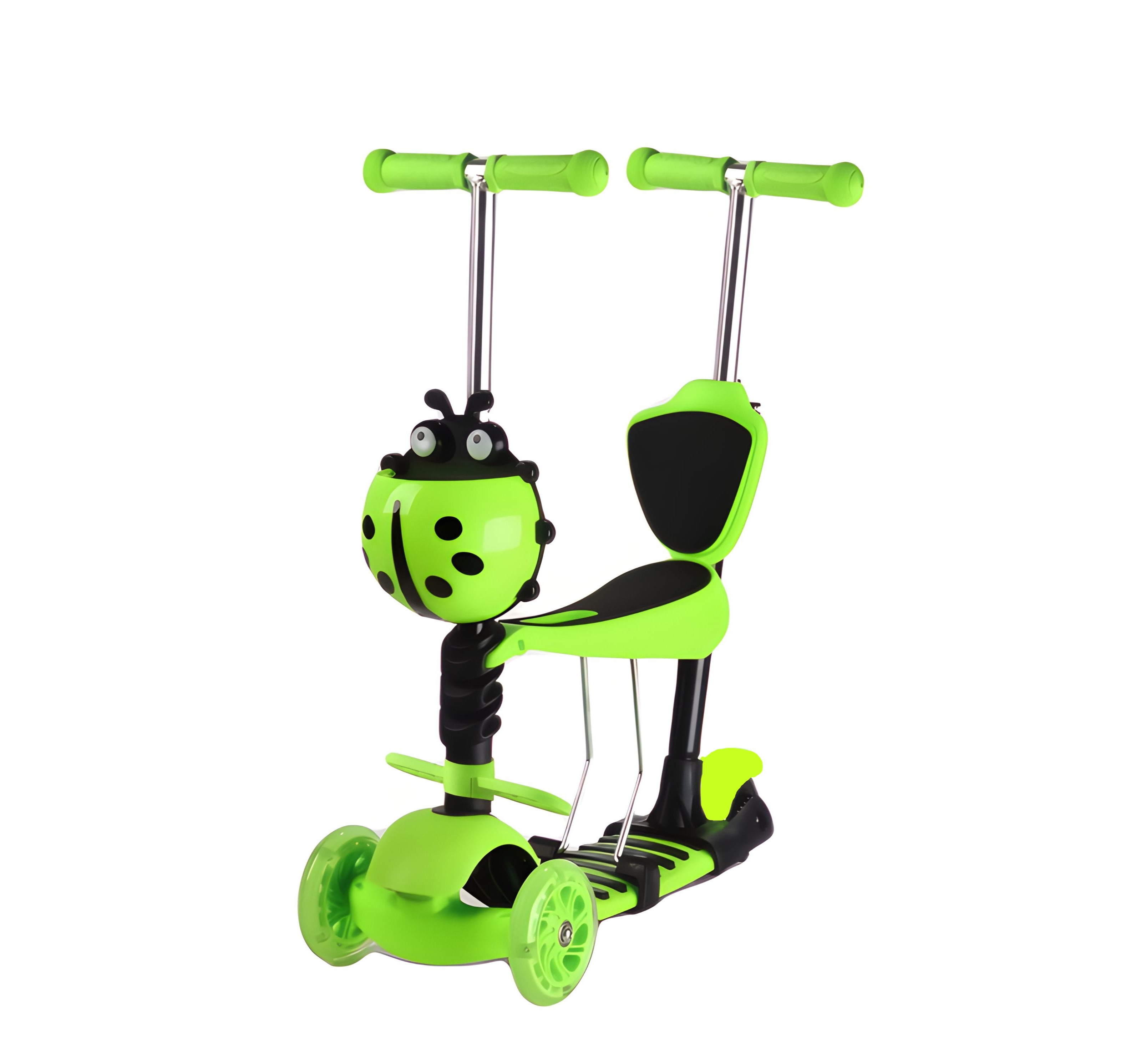 Trotinet 5u1 Scooter -Bubamara ,za Decu (sa svetlećim točkovima) do 25kg