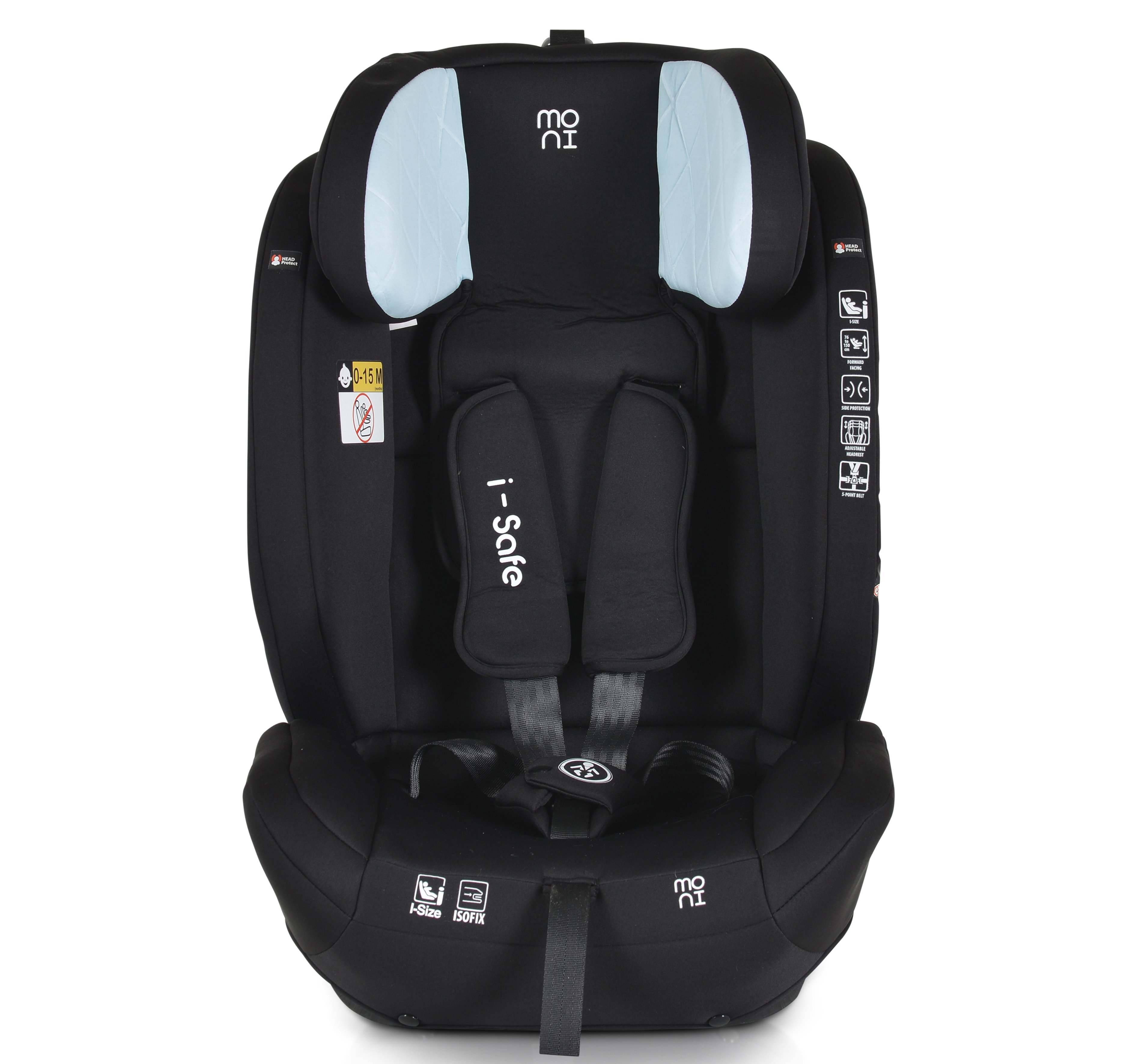 Moni Isafe Isofix auto sedište za decu 76-150cm