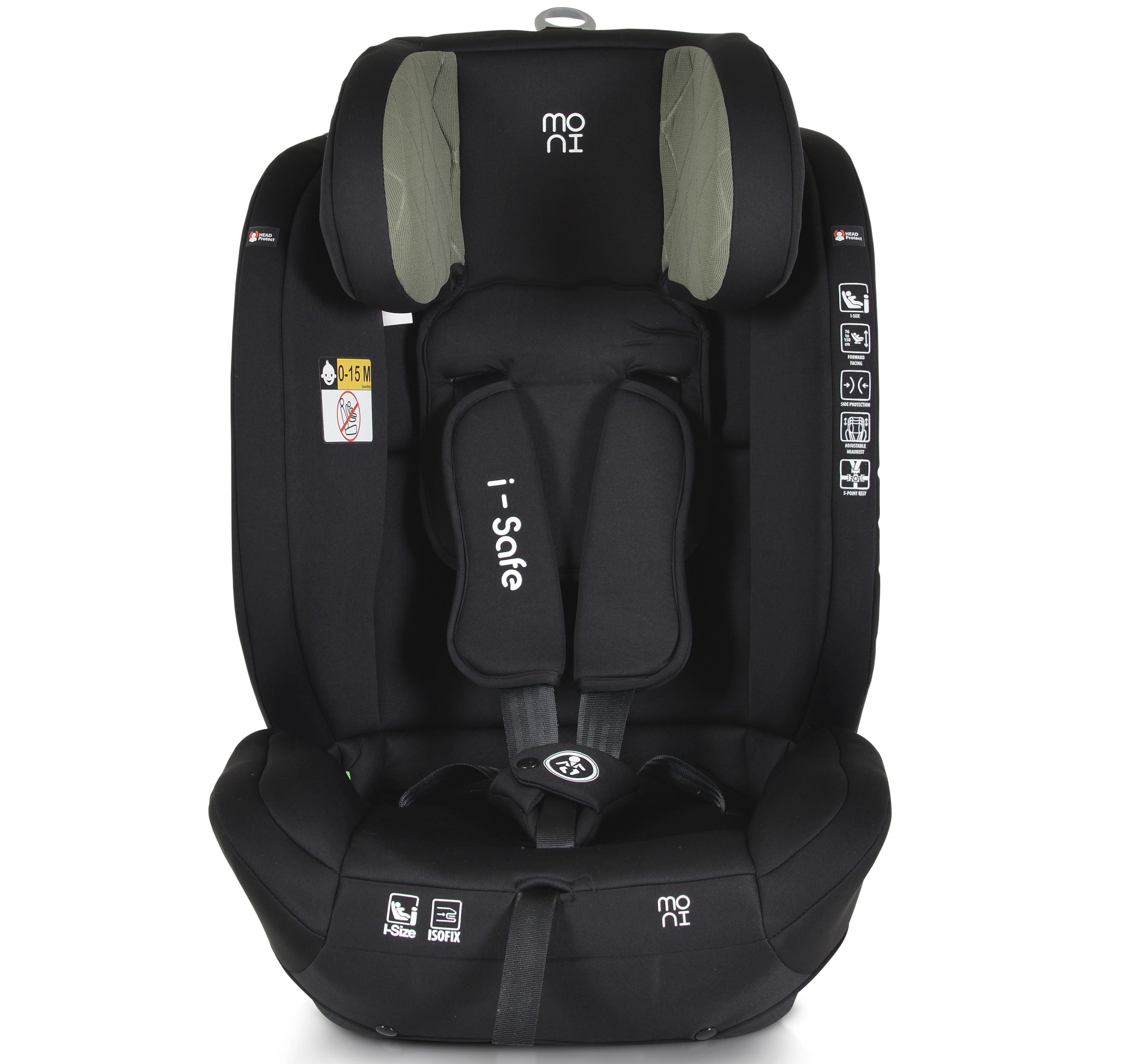 Moni Isafe Isofix auto sedište za decu 76-150cm