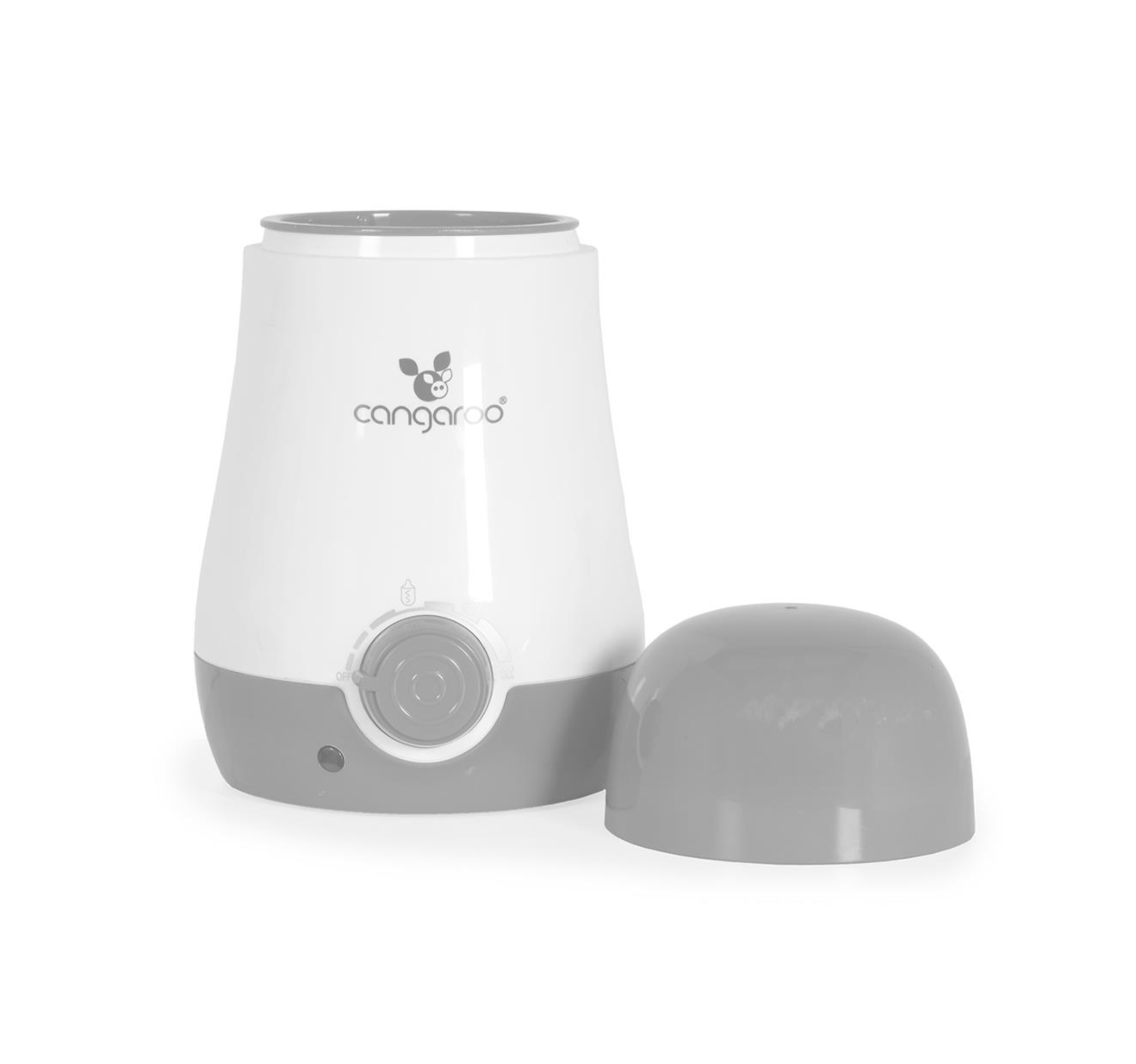 Cangaroo grejač za flašice za bebe Babyuno-Grey