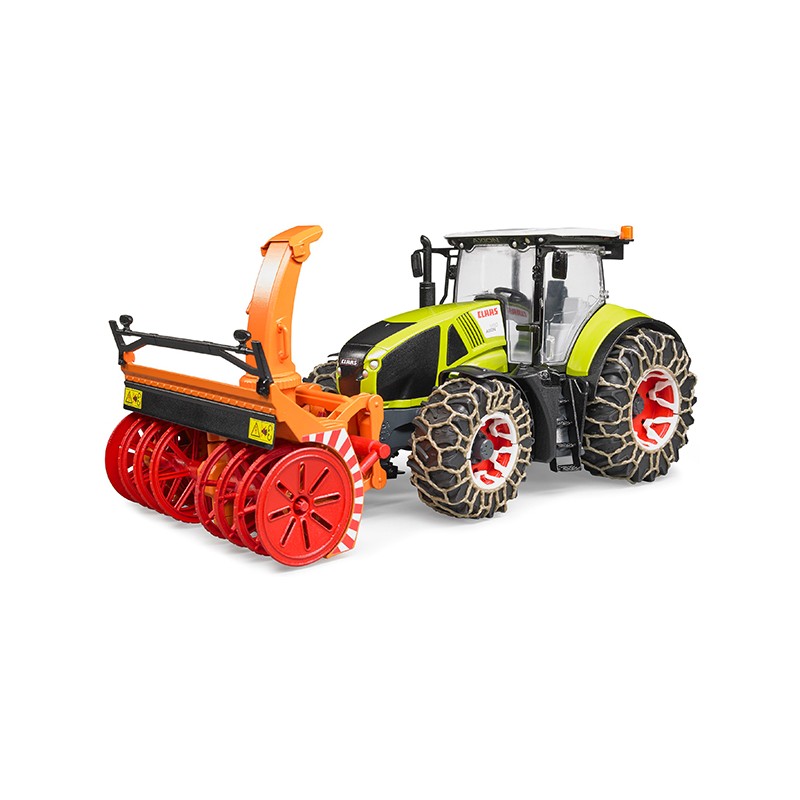 Bruder Traktor Claas Axion 950 sa lancima i čistaćem za sneg