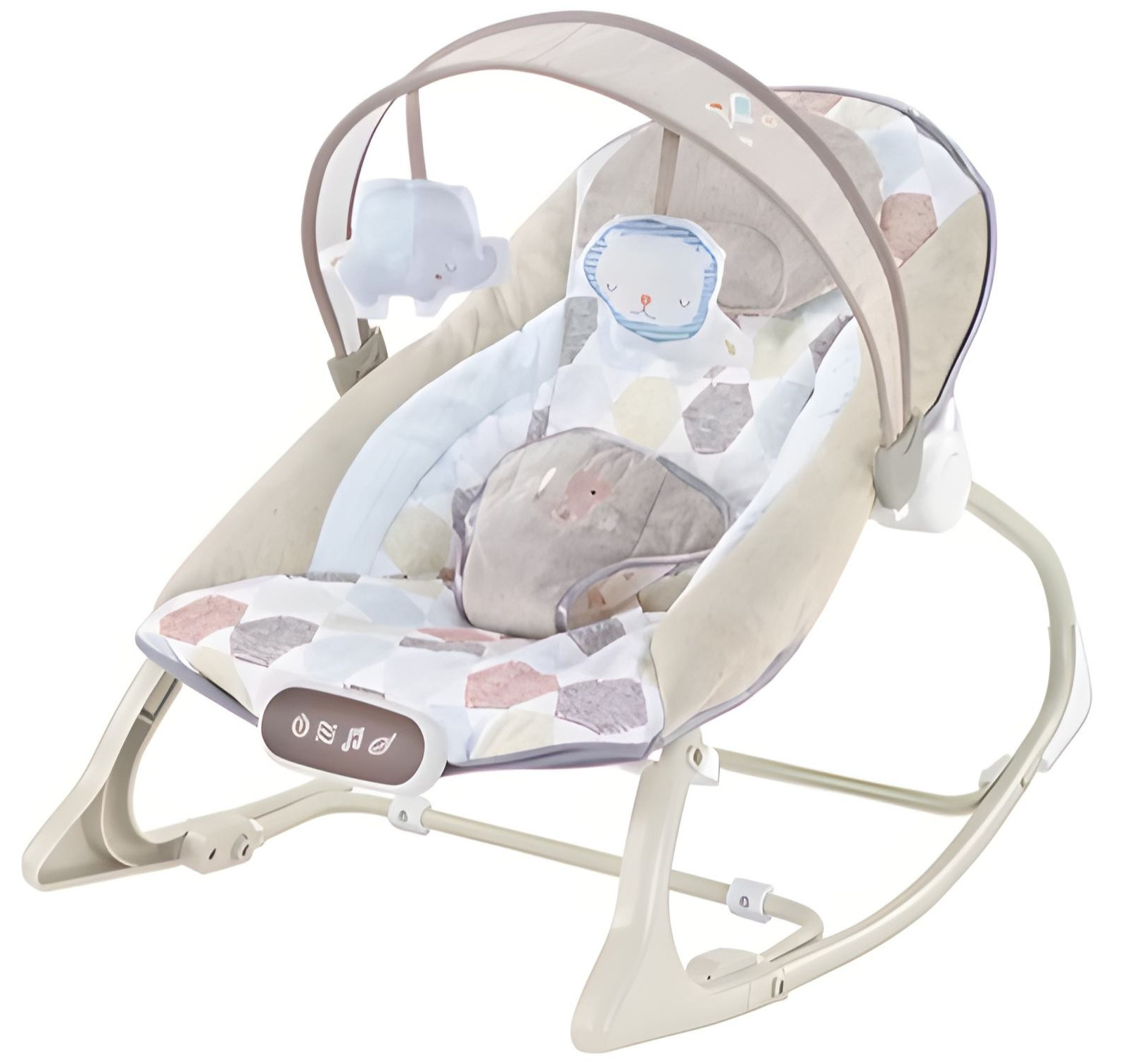 Fitch Baby ležaljka-njihalica za bebe do 18kg-Beige