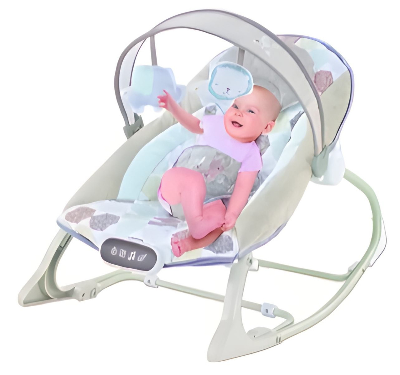 Fitch Baby ležaljka-njihalica za bebe do 18kg-Beige