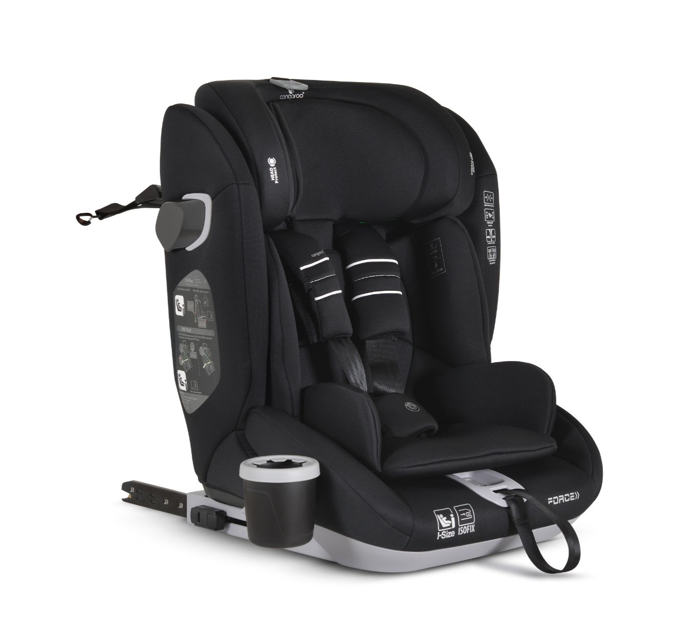 Cangaroo Force i-Size Isofix auto sedište za decu 76-150cm